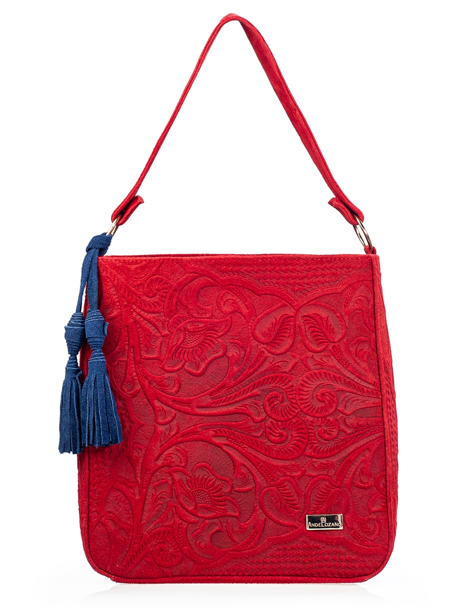 Bolsa tote angelozano martha de piel bovino mujer
