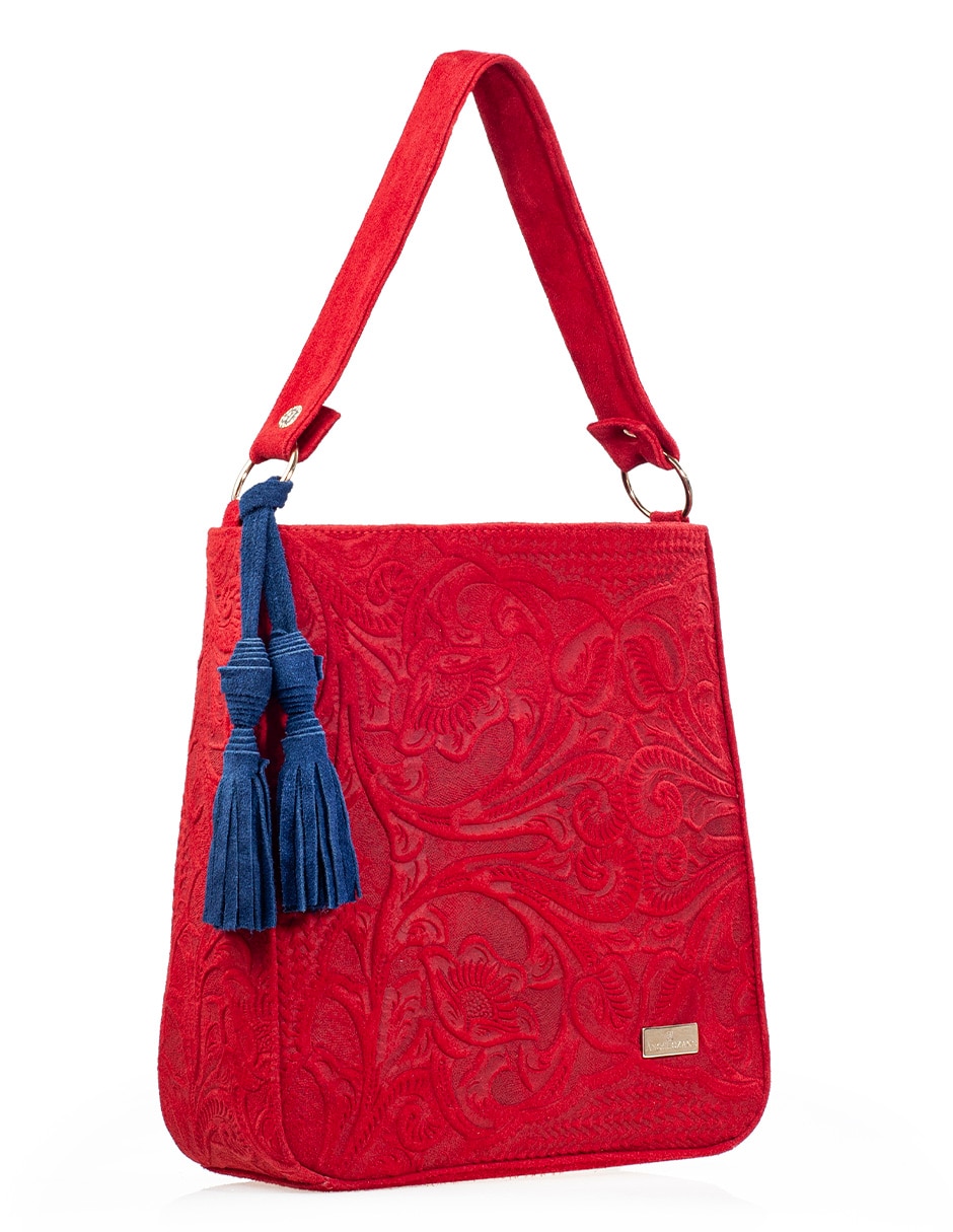 Bolsa tote angelozano martha de piel bovino mujer