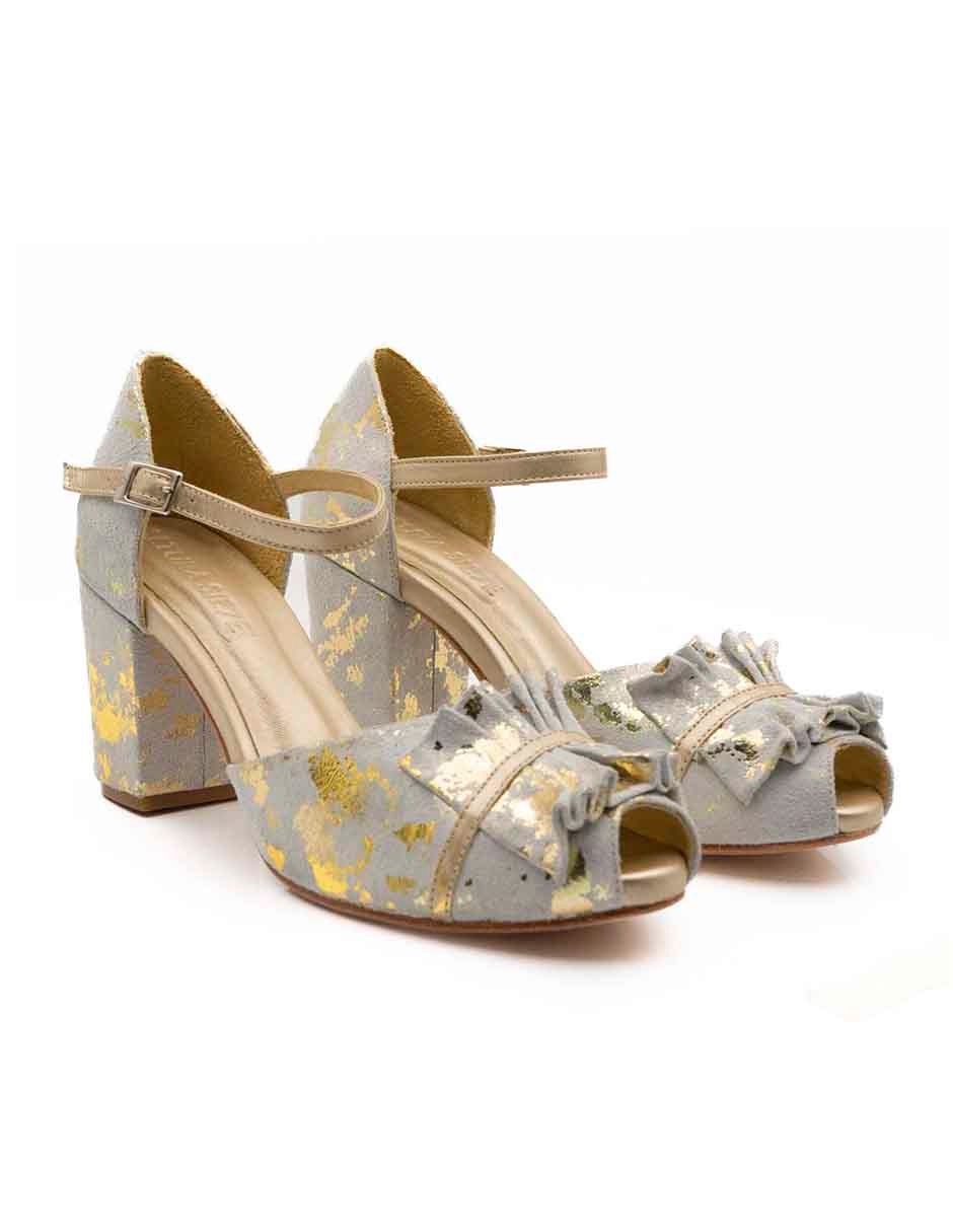 Zapatilla de piel 2
