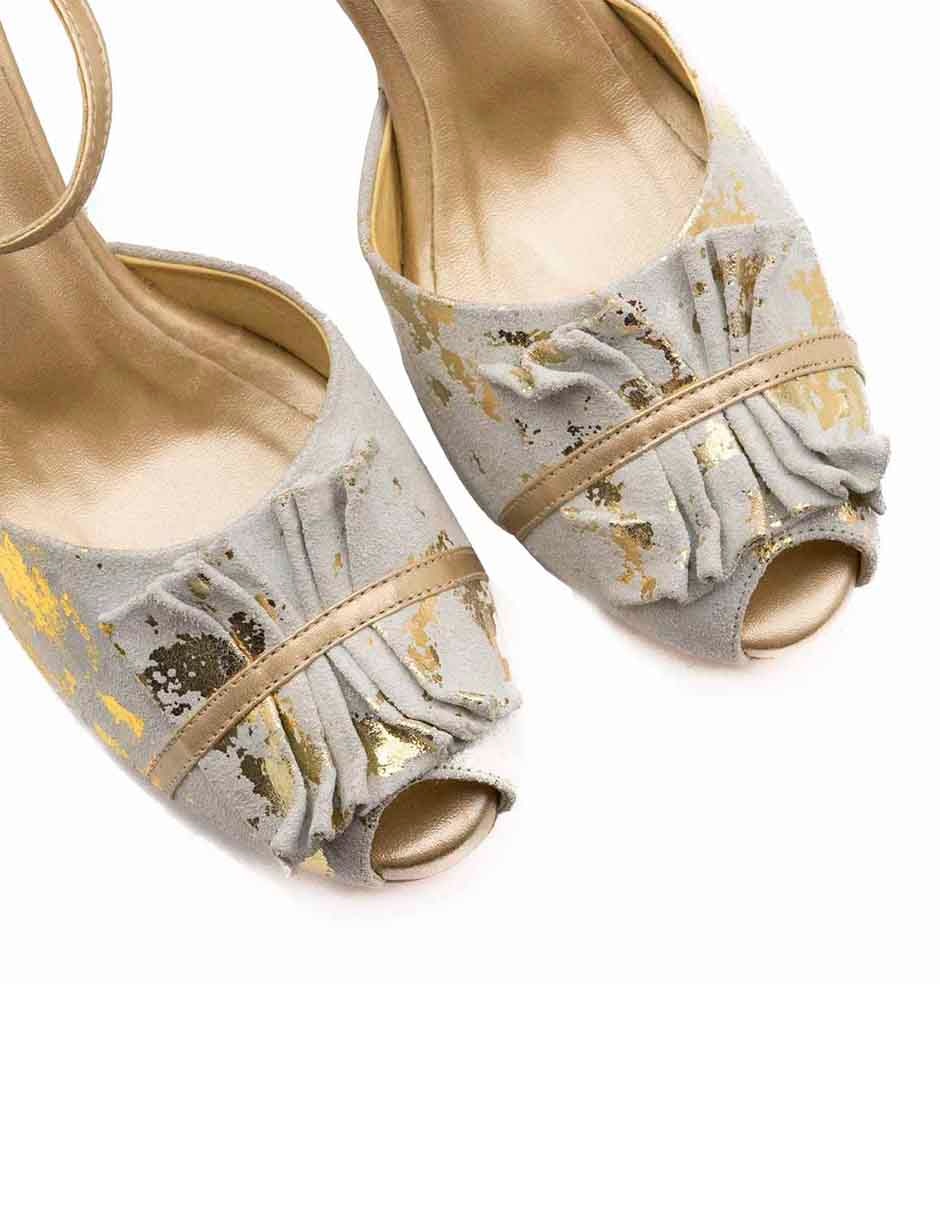 Zapatilla de piel 5