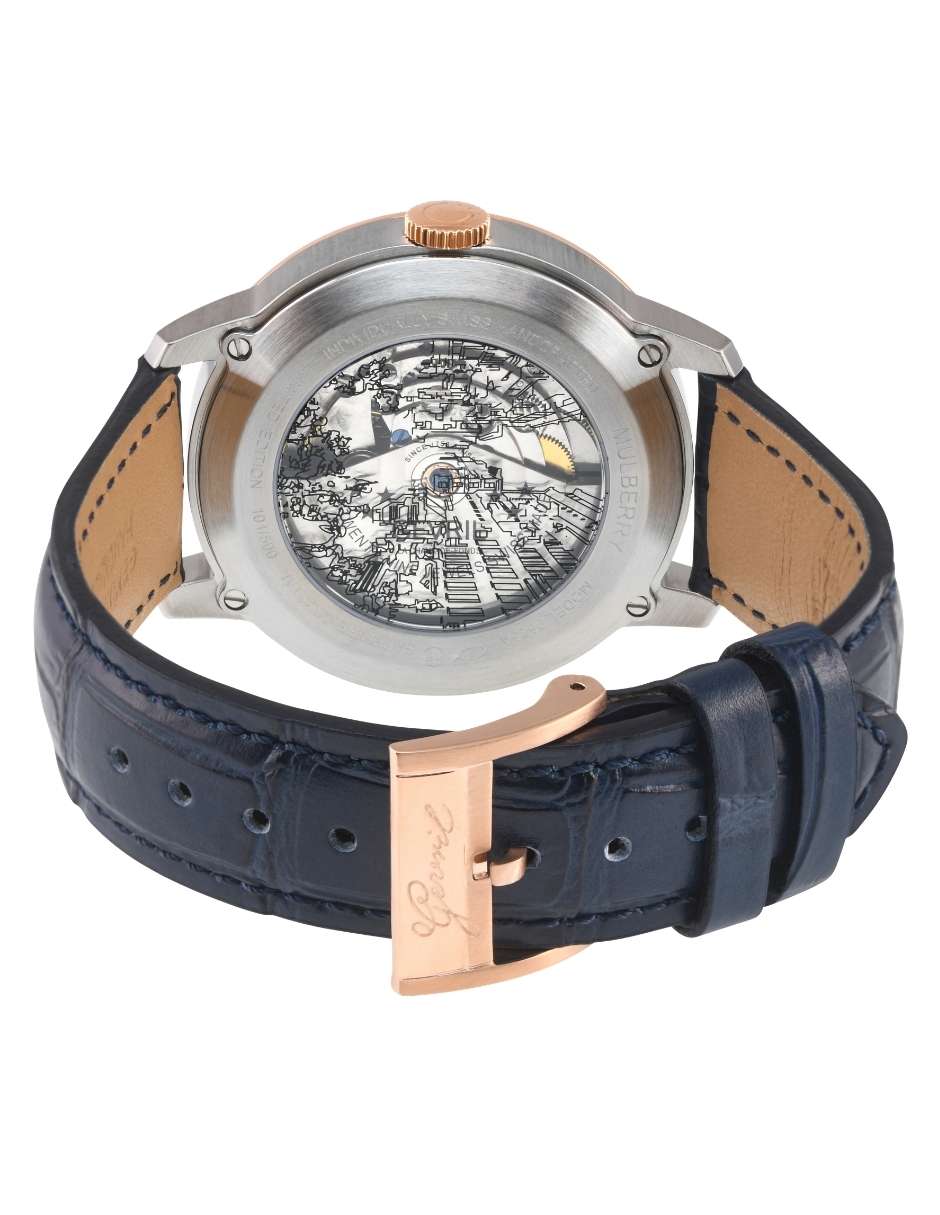 Reloj gevril mulberry para hombre 9625mex