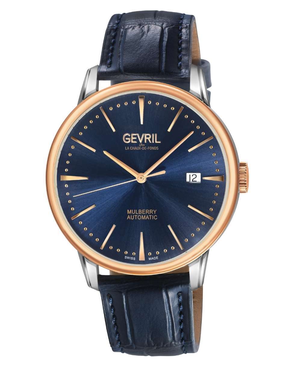 Reloj gevril mulberry para hombre 9625mex