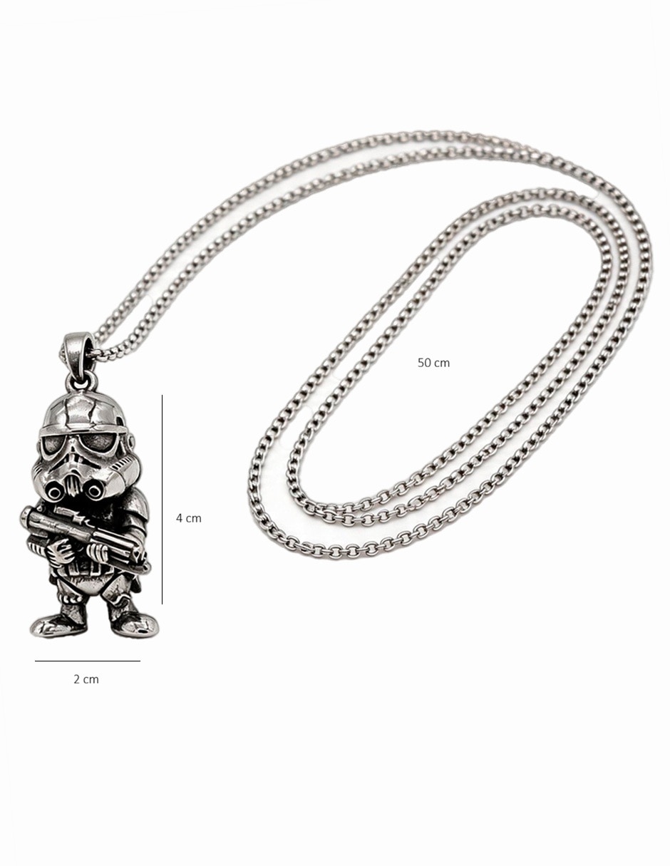 Collar con dije Stormtrooper Nira