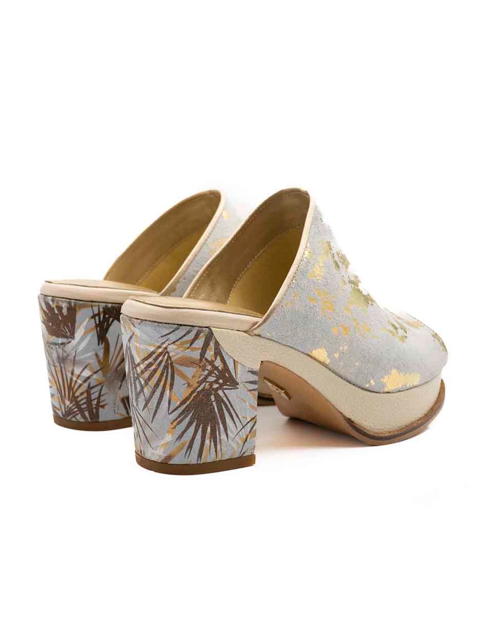 Zapatilla de piel 3