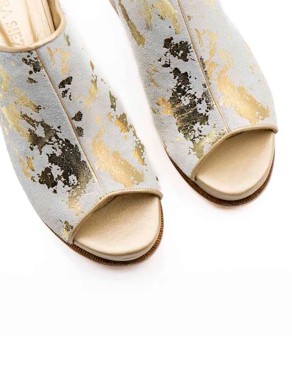 Zapatilla de piel 5