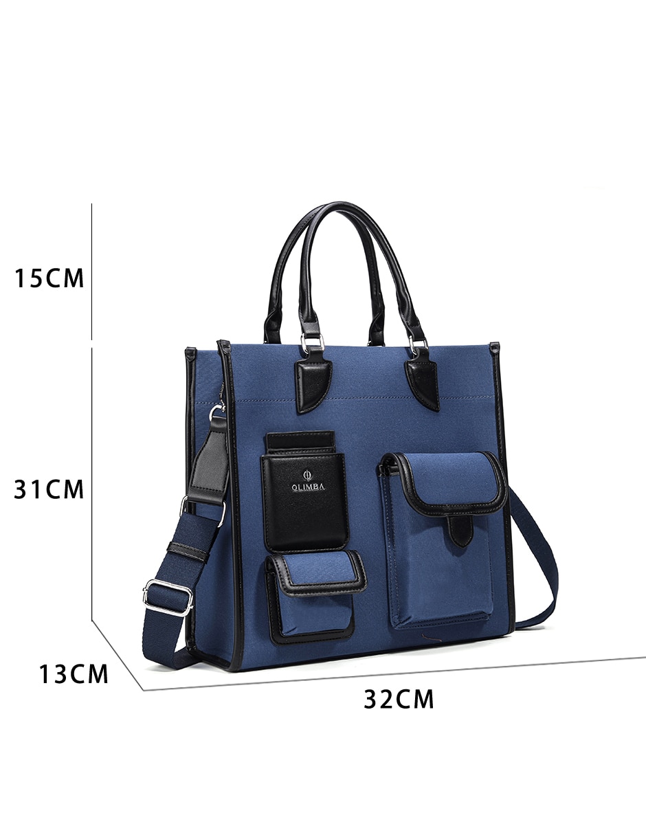 Bolsa tote olimba mujer 8