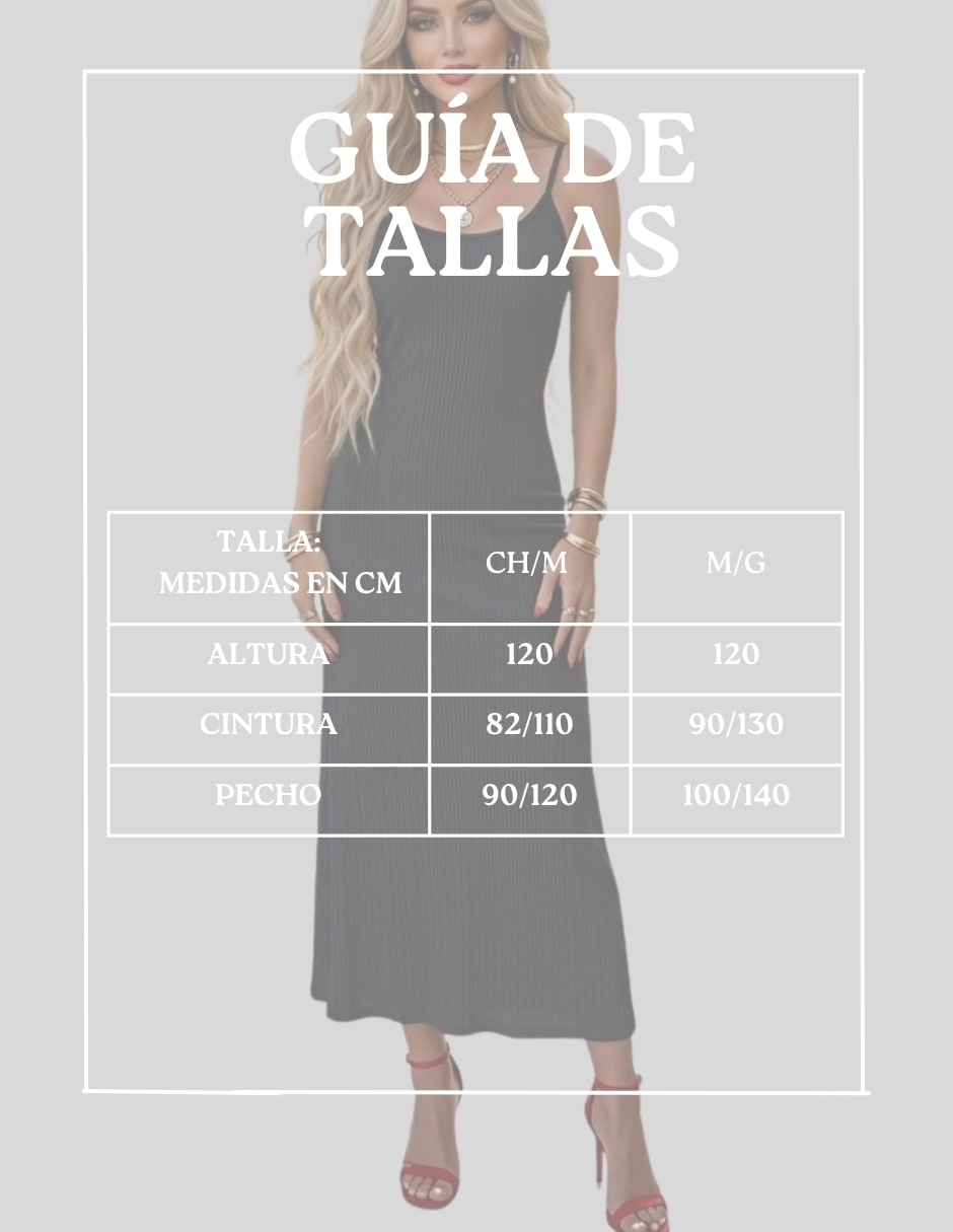 Vestido largo casual para mujer 4