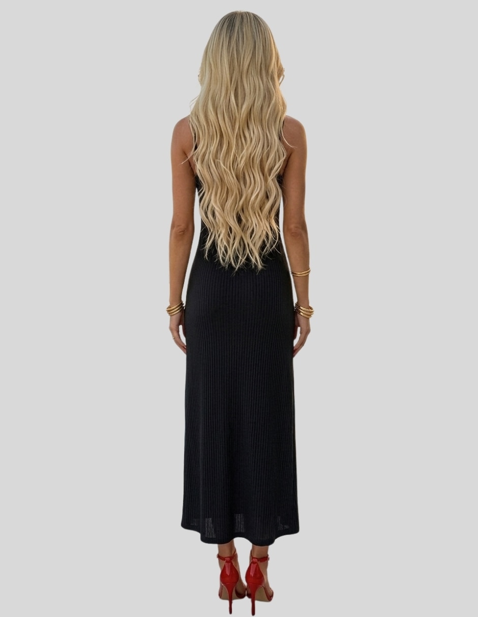 Vestido largo casual para mujer 5