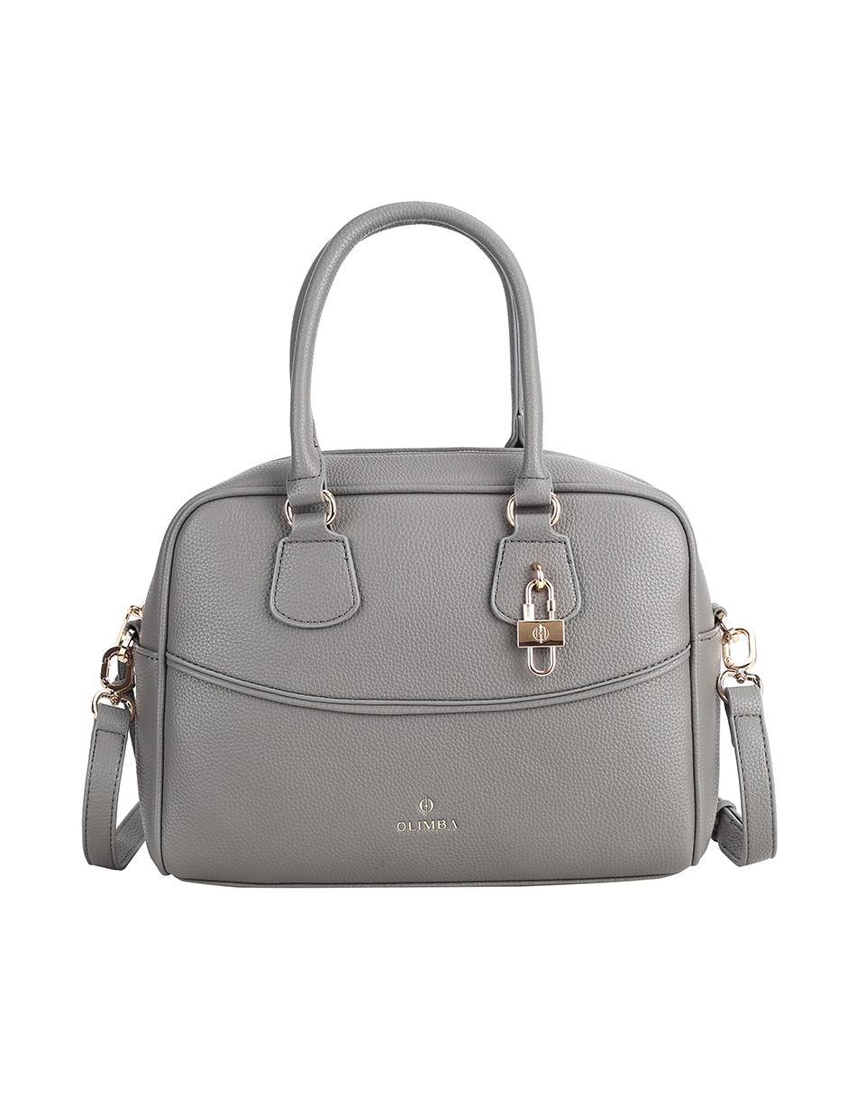 Bolsa satchel Olimba para mujer