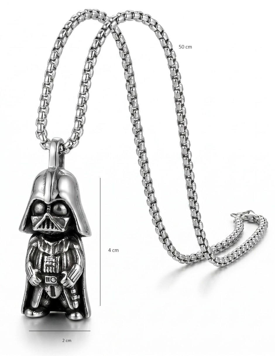 Darth vader de ninguna nira de acero inoxidable