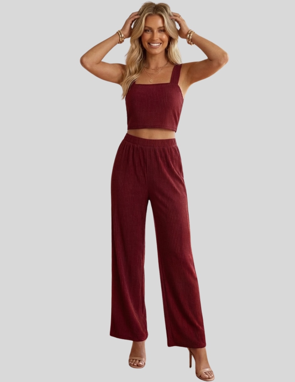 Casual malabis conjunto 2 piezas mujer para mujer
