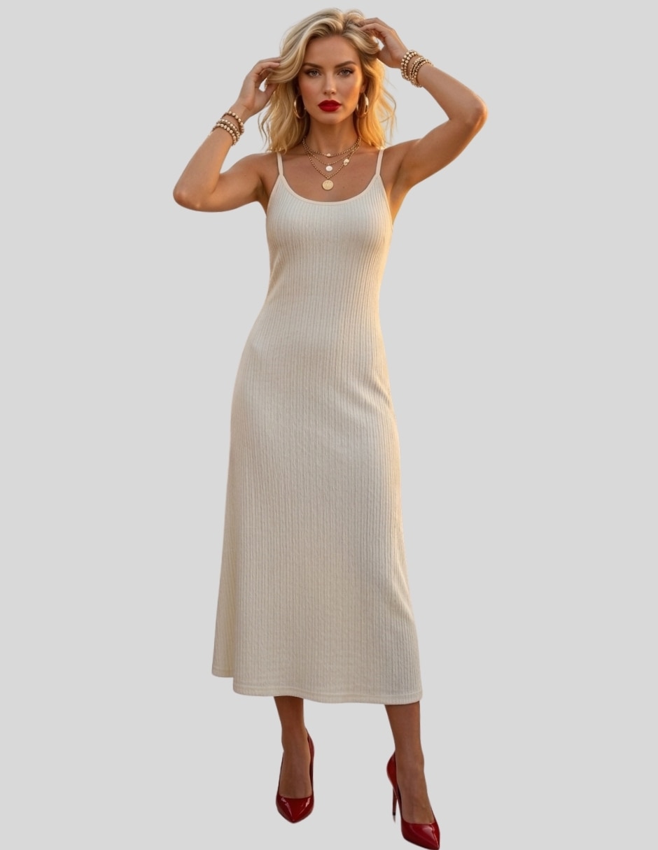 Vestido largo casual para mujer Vestido largo casual para mujer