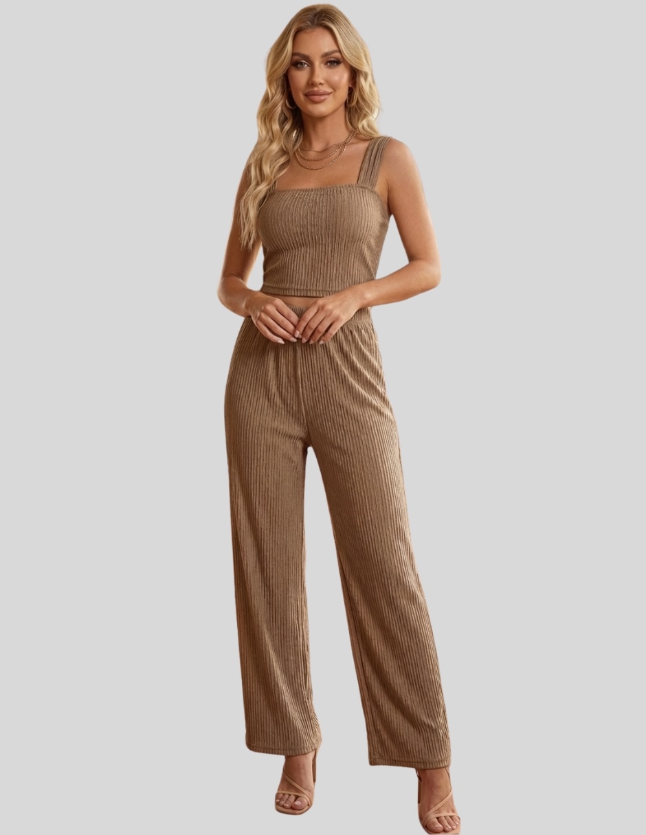 Casual conjunto 2 piezas mujer para mujer 2
