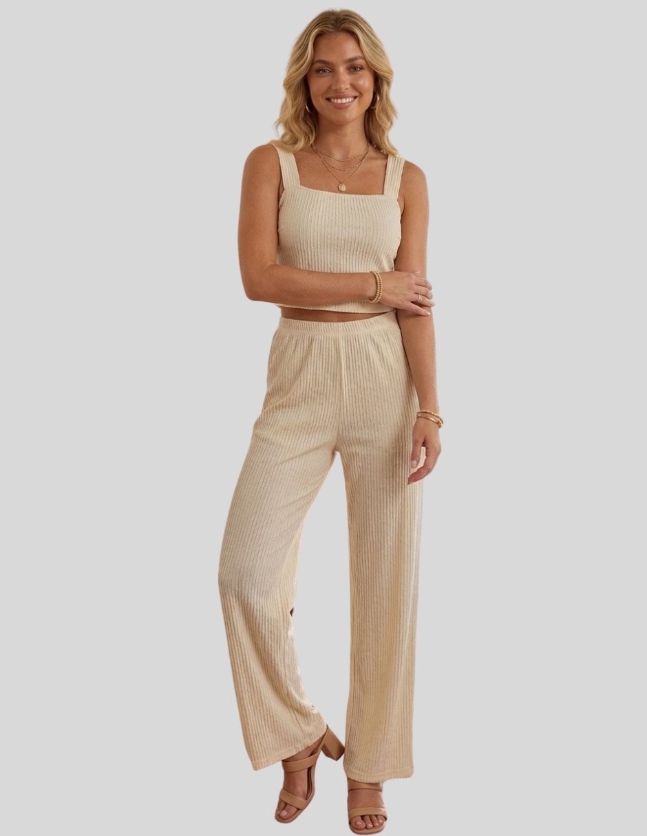 Conjunto casual 2 piezas para mujer 2