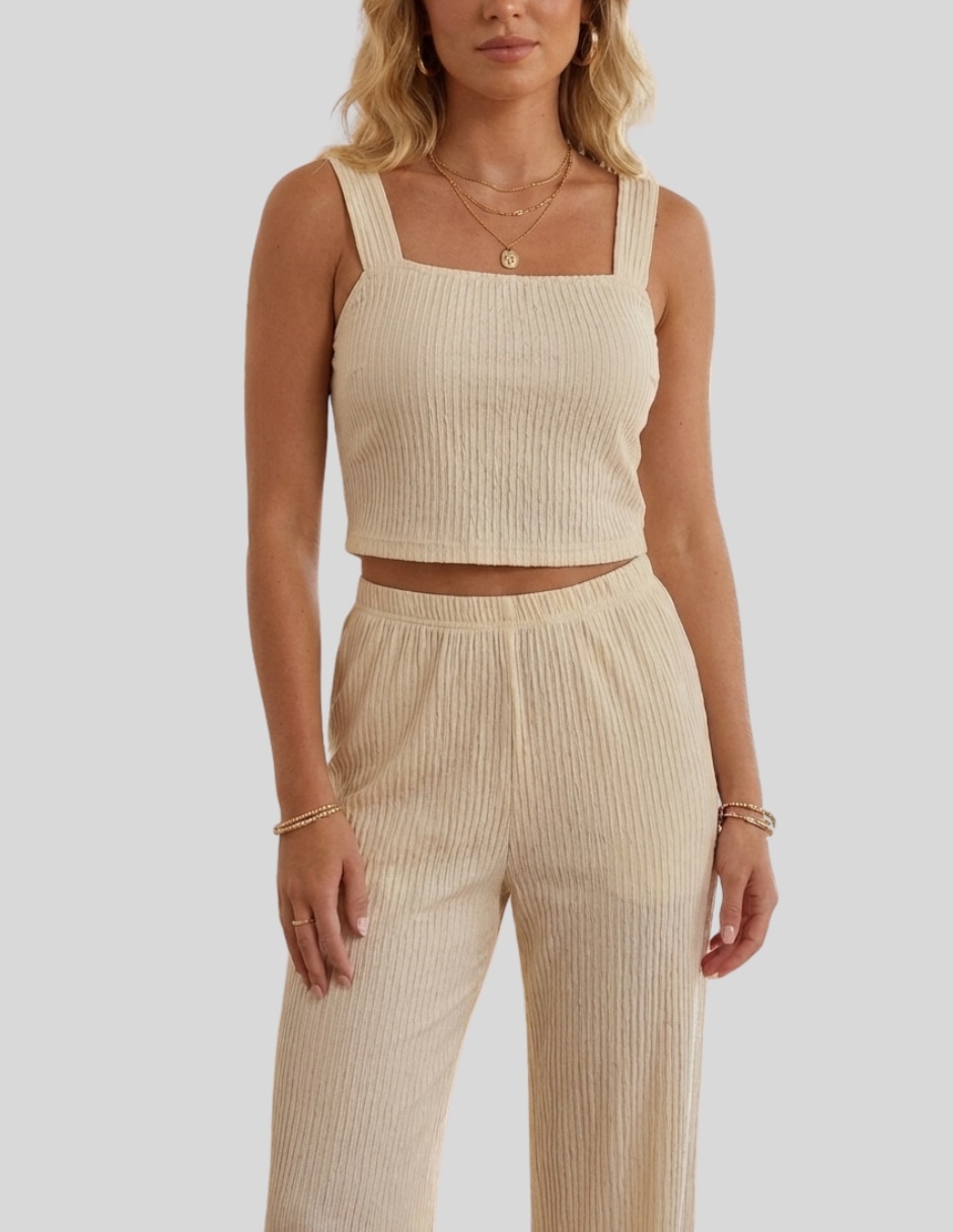 Conjunto casual 2 piezas para mujer 3