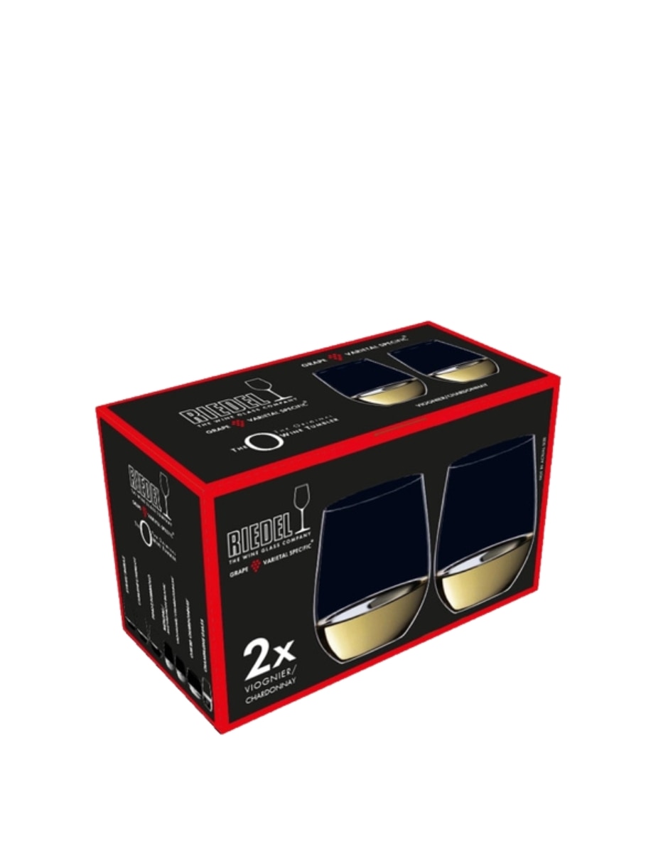 Vaso para vino viognier de cristal con 2 piezas piezas 2