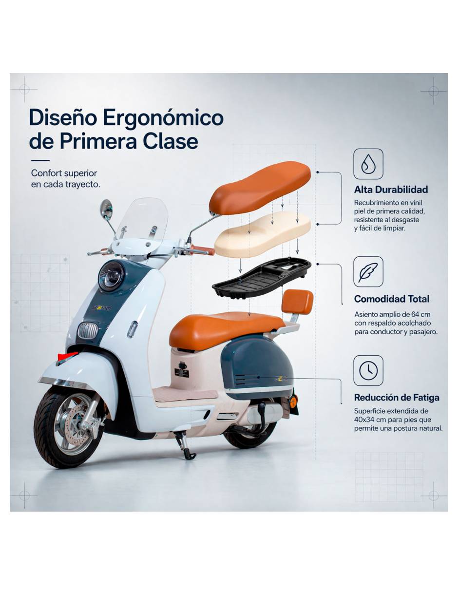 Motocicleta eléctrica centurfit mkz