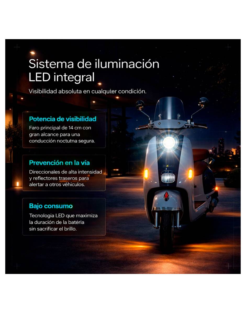 Motocicleta eléctrica centurfit mkz