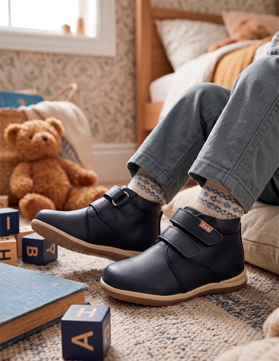 Bota de piel Dogi para niño
