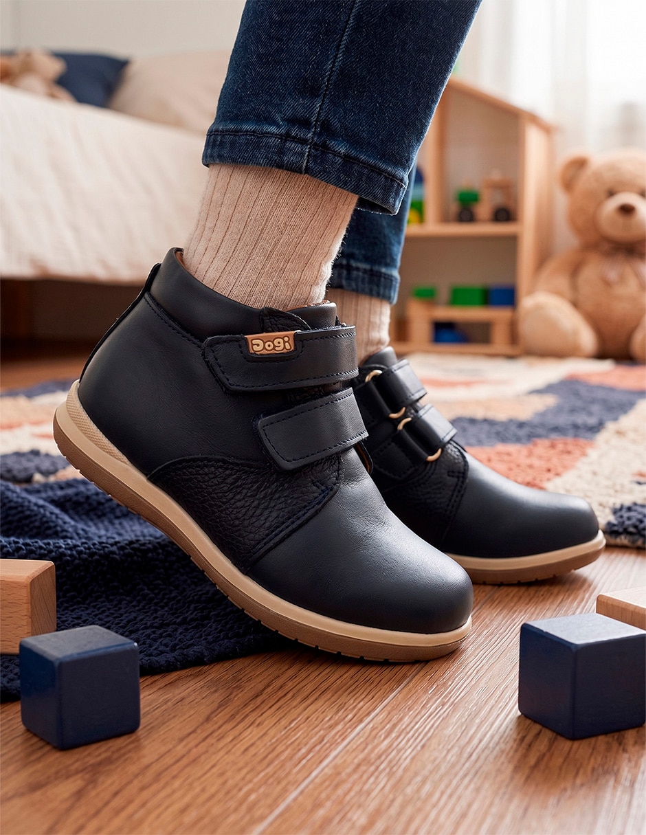 Bota de piel Dogi para niño