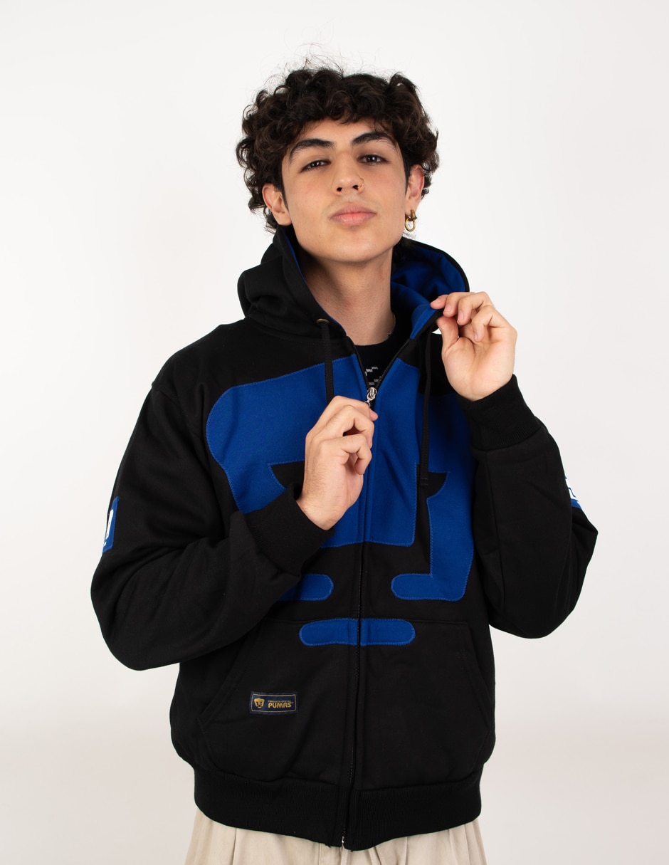 Sudadera con capucha y bolsa Pumas de la UNAM para hombre 4