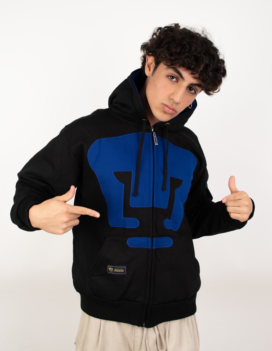 Sudadera con capucha y bolsa Pumas de la UNAM para hombre 6