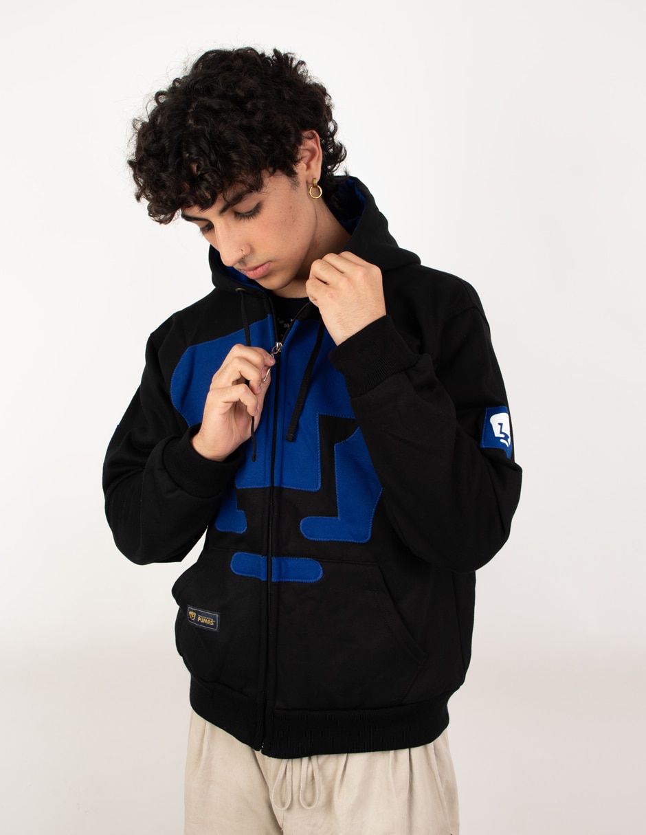 Sudadera con capucha y bolsa Pumas de la UNAM para hombre 7