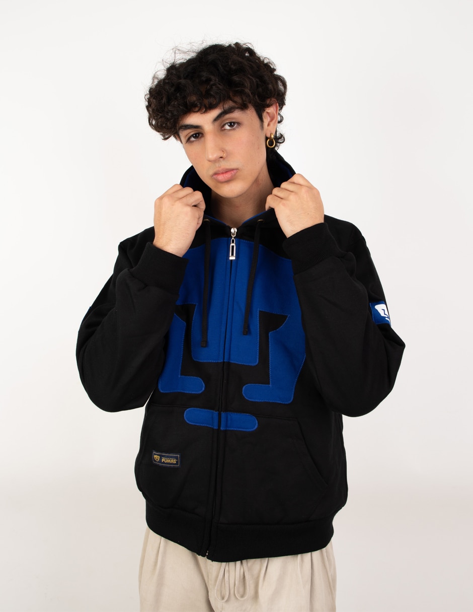 Sudadera con capucha y bolsa Pumas de la UNAM para hombre