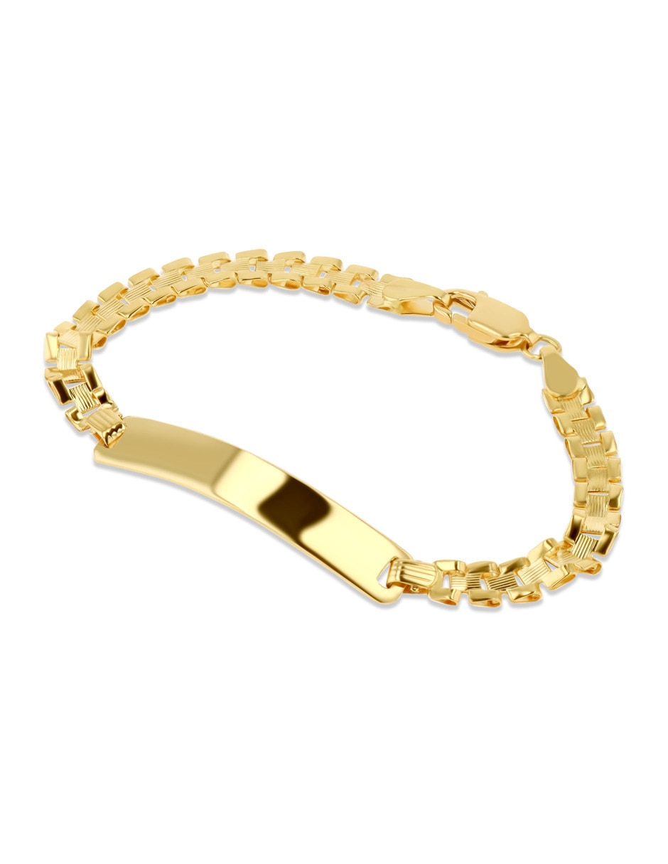 Joyerías bizzarro de oro amarillo 14 k taza con acabado