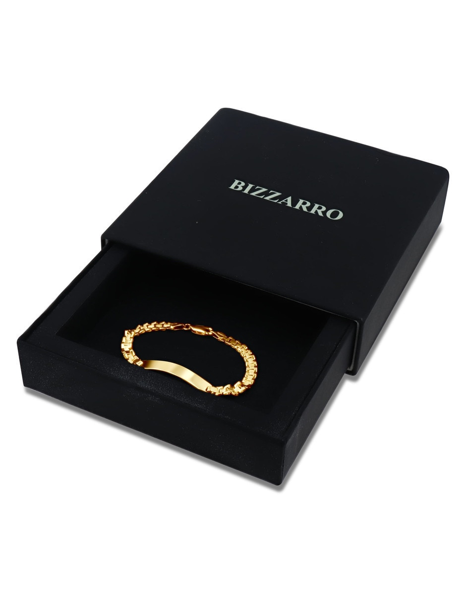 Joyerías bizzarro de oro amarillo 14 k taza con acabado