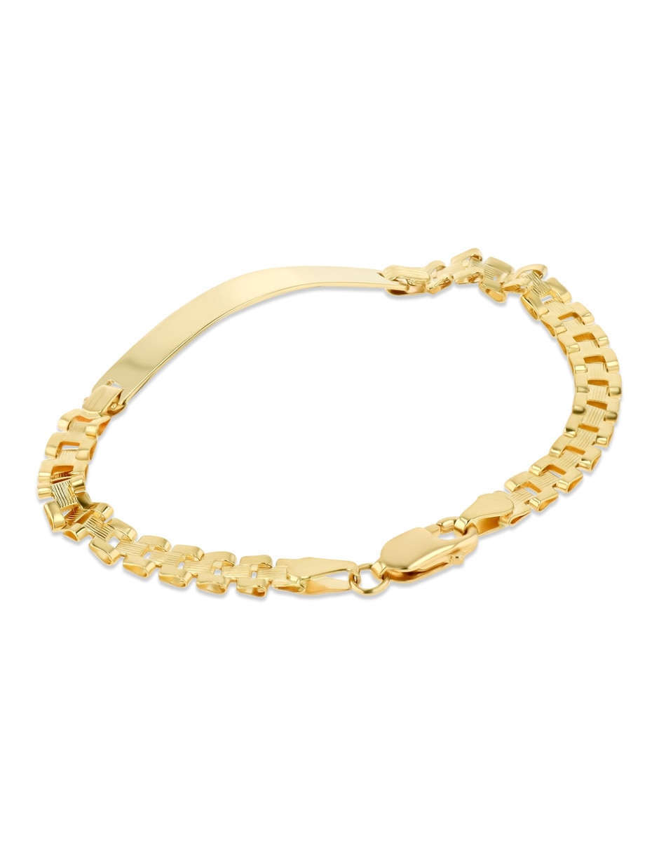 Joyerías bizzarro de oro amarillo 14 k taza con acabado
