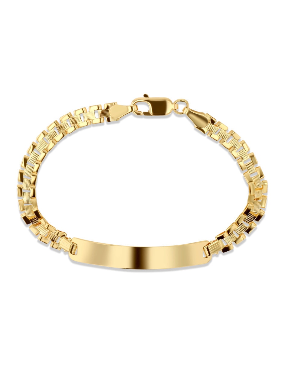 de oro amarillo 14 k taza con acabado