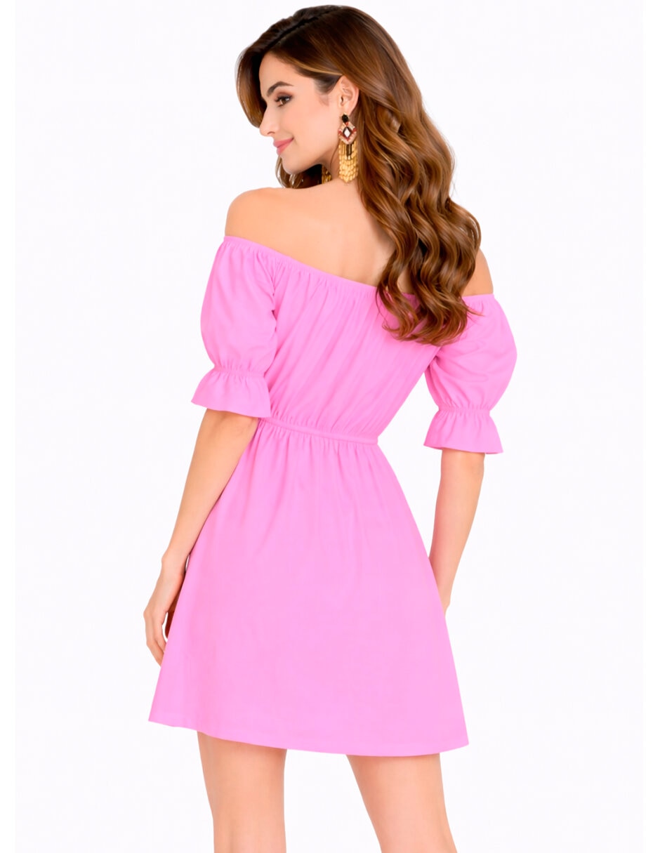 Vestido corto casual Beatriz Meade para mujer