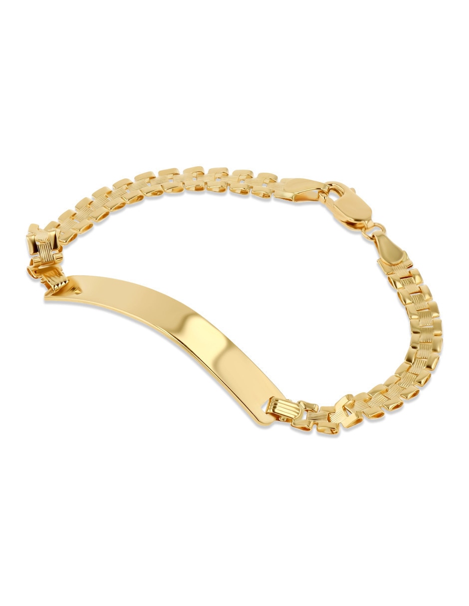Joyerías bizzarro de oro amarillo 14 k taza con acabado