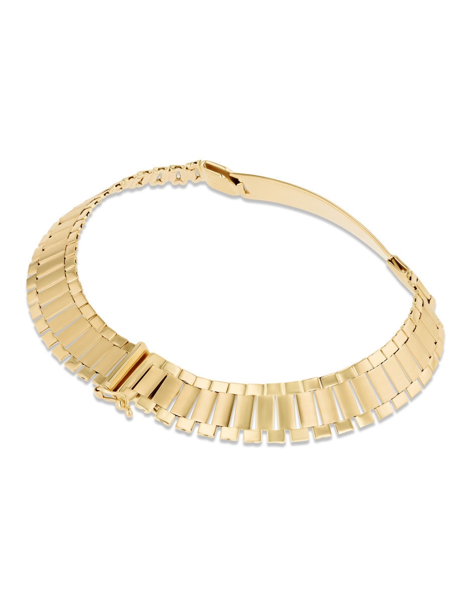 Joyerías bizzarro de oro amarillo 14 k taza con acabado