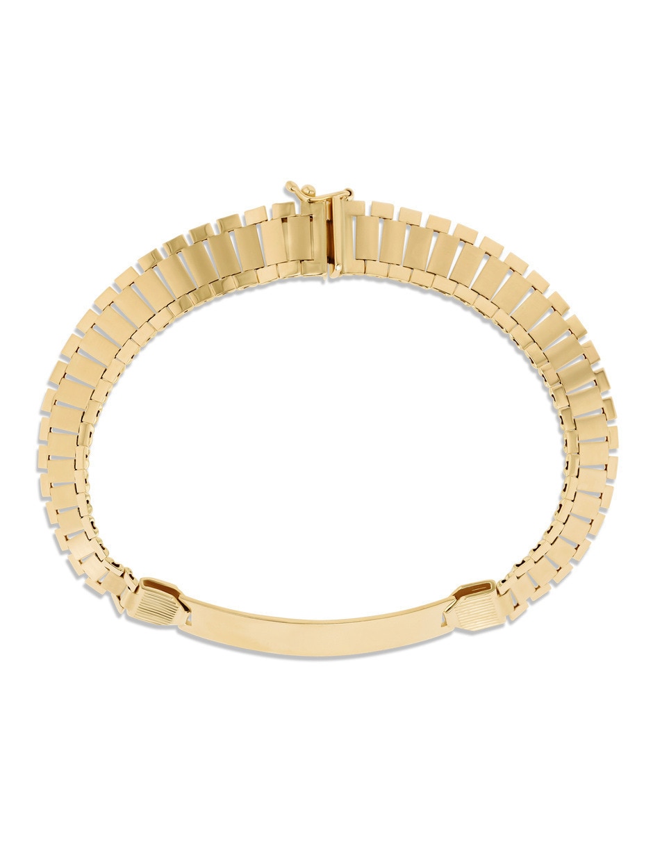 de oro amarillo 14 k taza con acabado