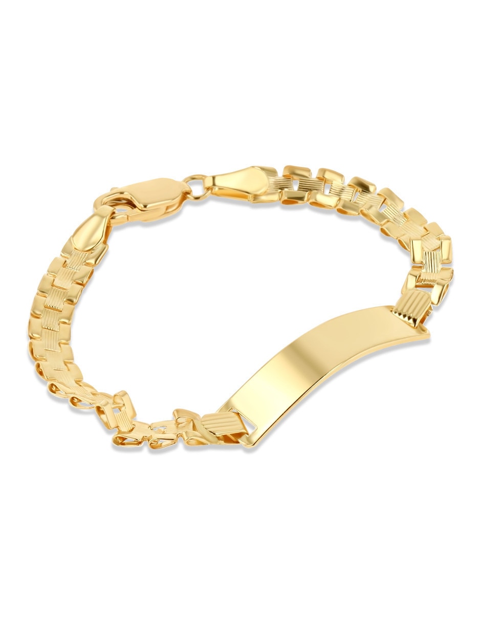 Esclava Joyerías Bizzarro de oro amarillo 14 K con acabado brillante