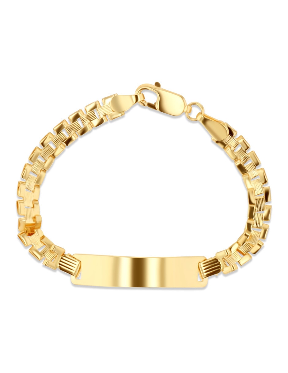 Esclava de oro amarillo 14 K con acabado brillante Esclava de oro amarillo 14 K con acabado brillante