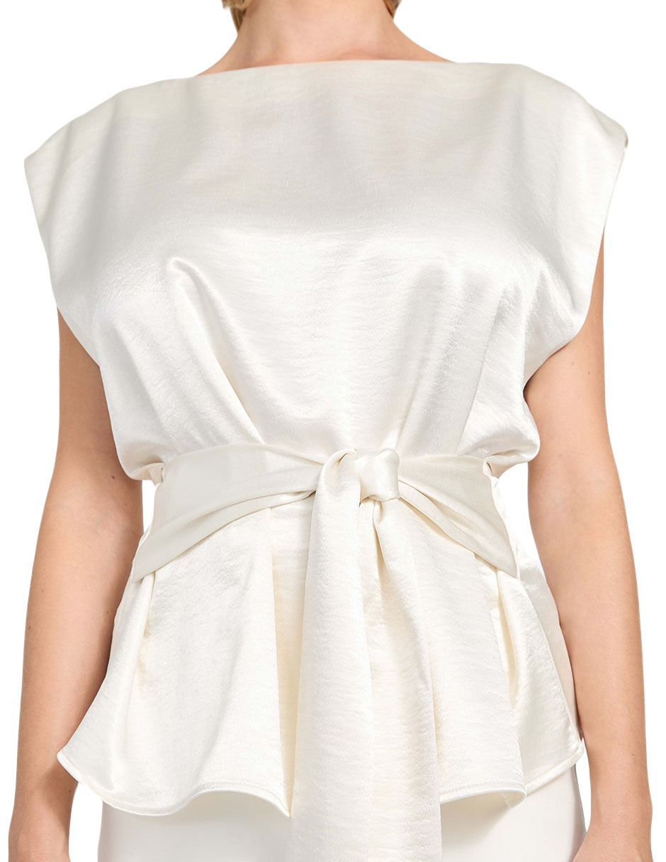 Blusa manga corta para mujer 4