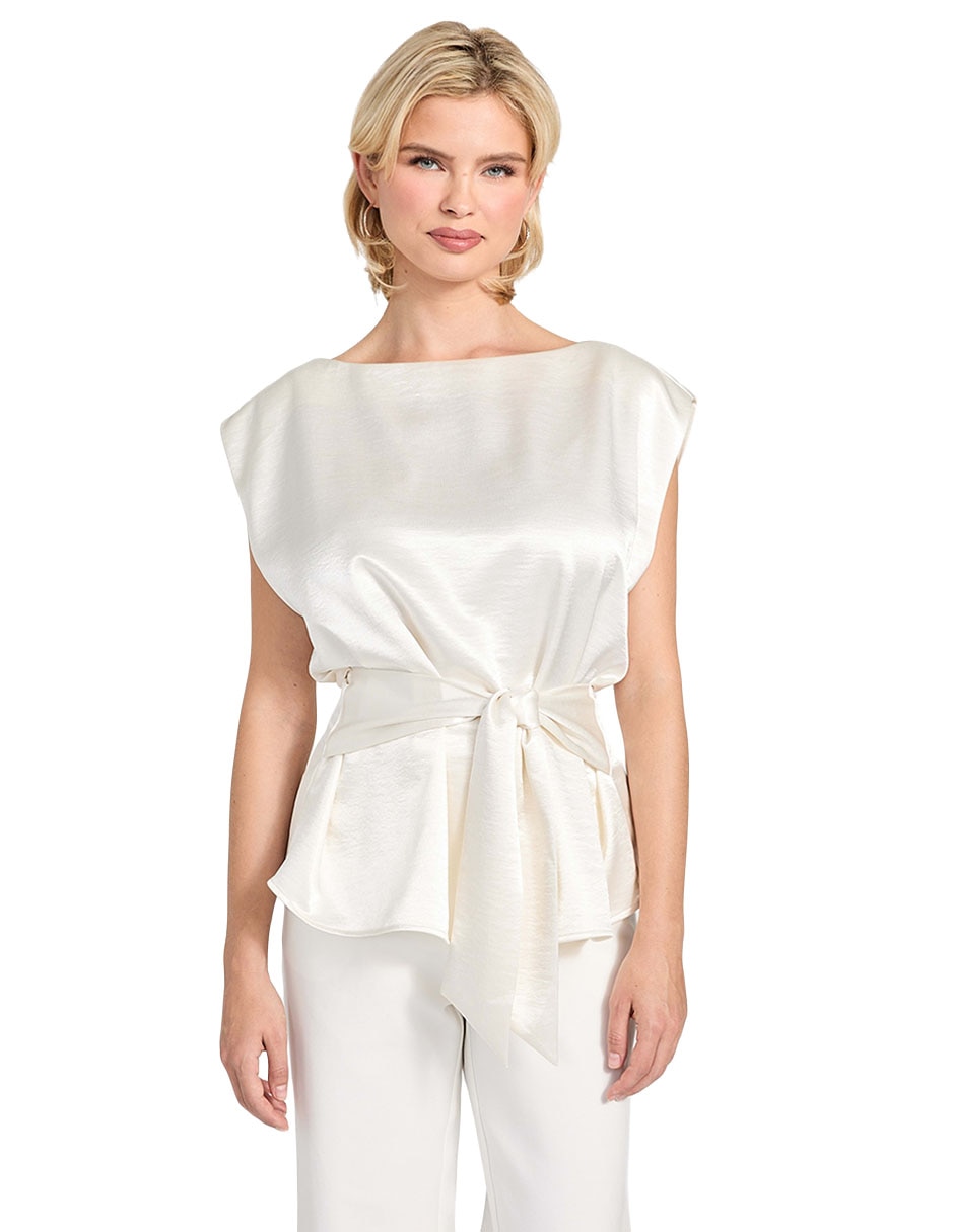 Blusa manga corta para mujer
