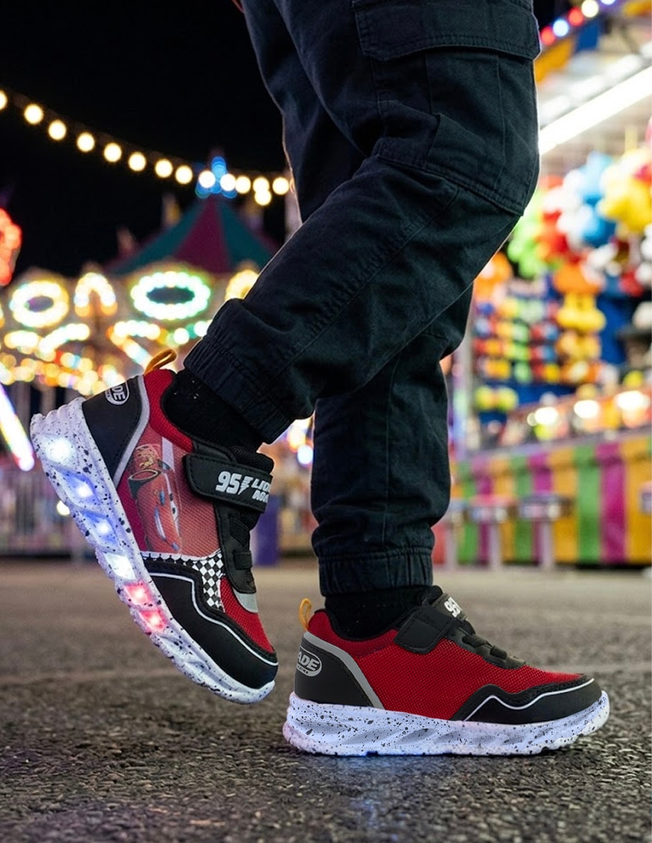 Tenis para niño Fun Lights Rayo Mcqueen 6