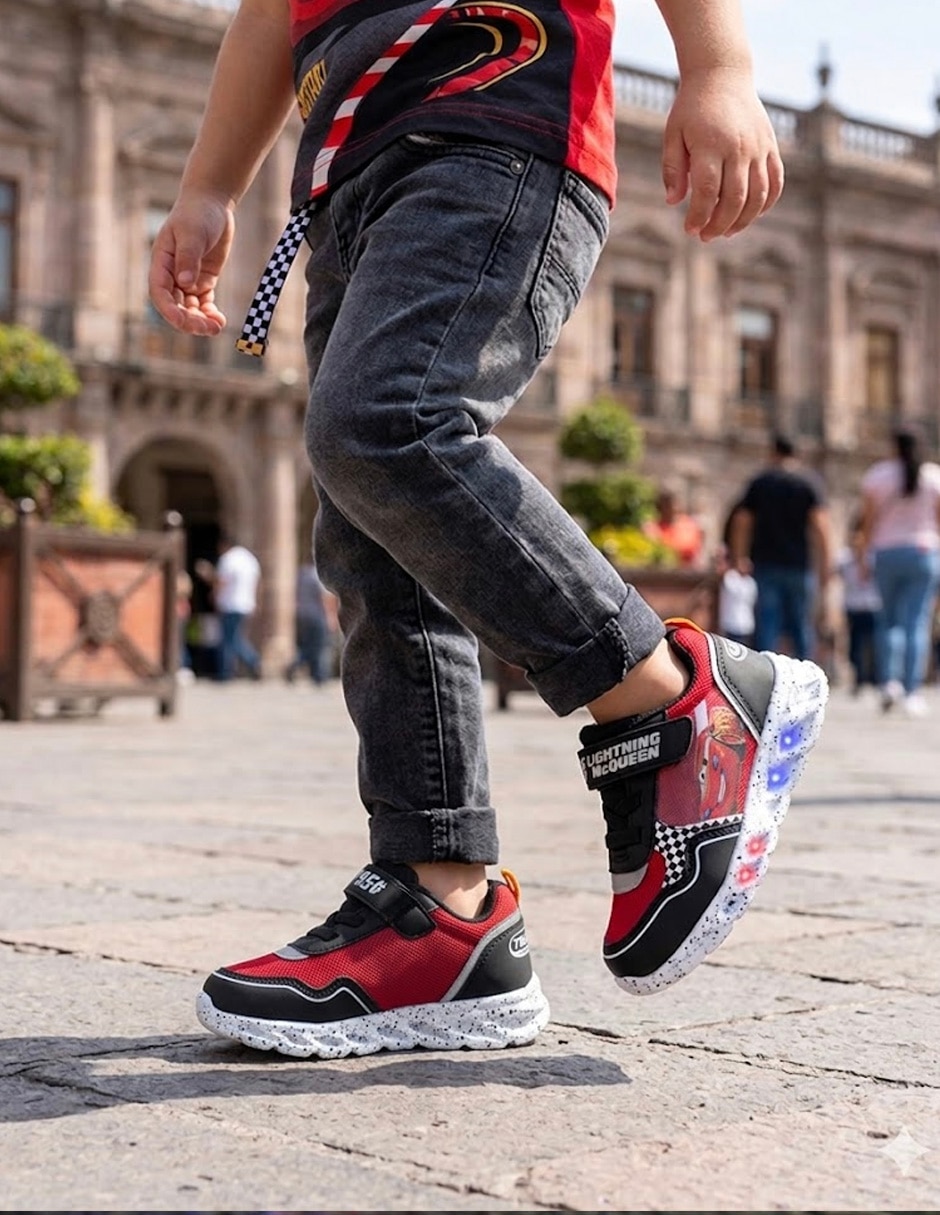 Tenis para niño Fun Lights Rayo Mcqueen 7