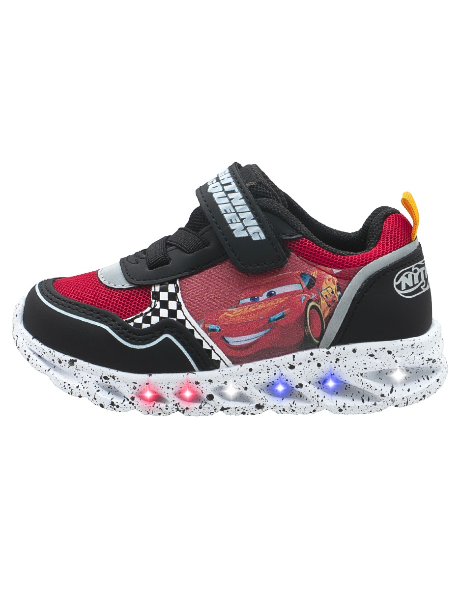 Tenis para niño Fun Lights Rayo Mcqueen