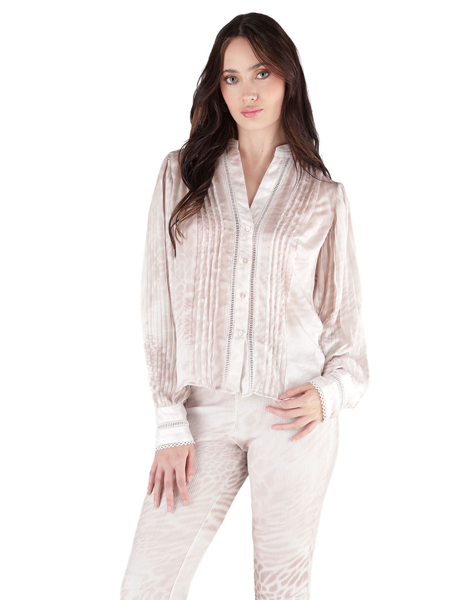 Set blusa manga larga para mujer