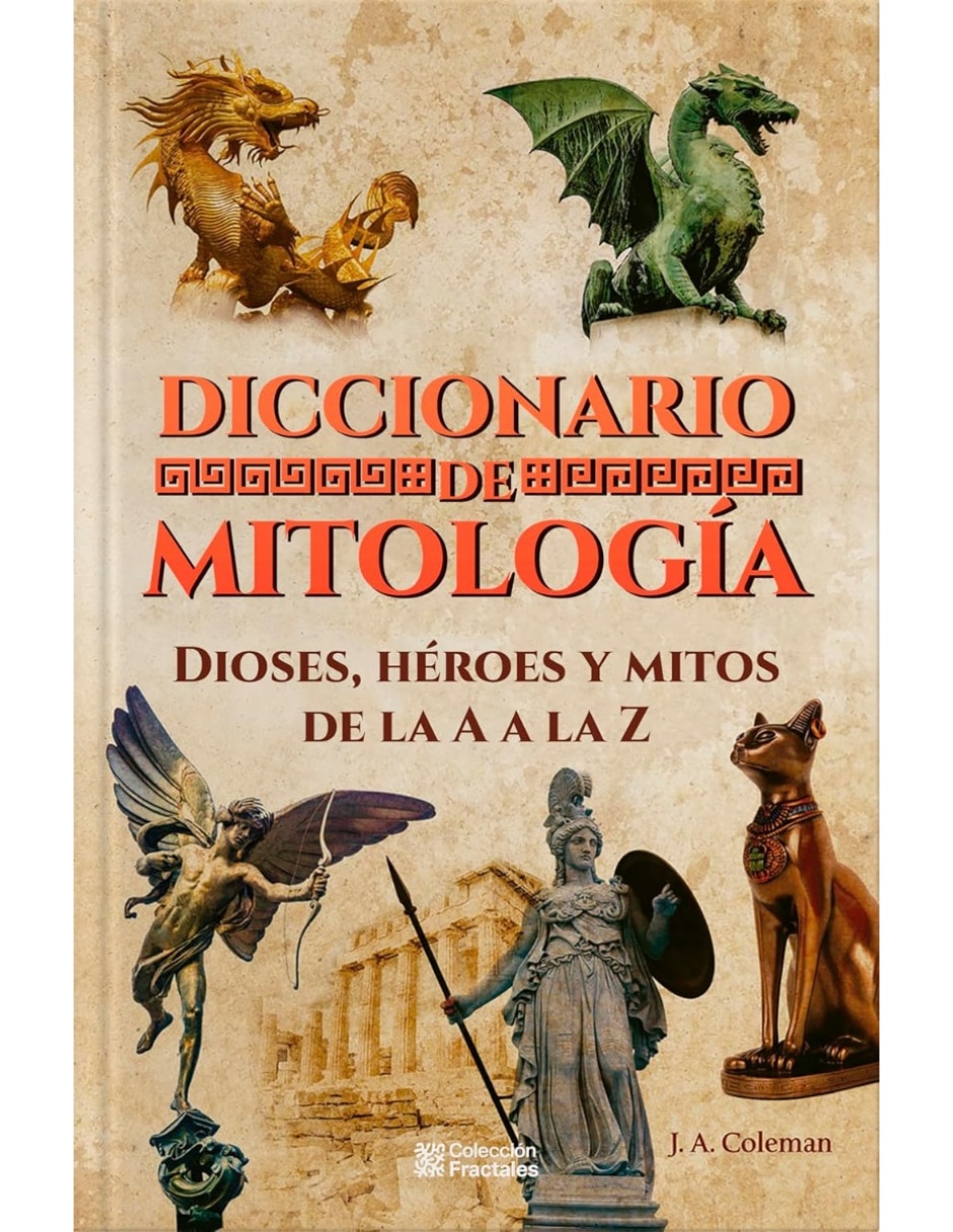 Libro diccionario mitología de j.a. Coleman