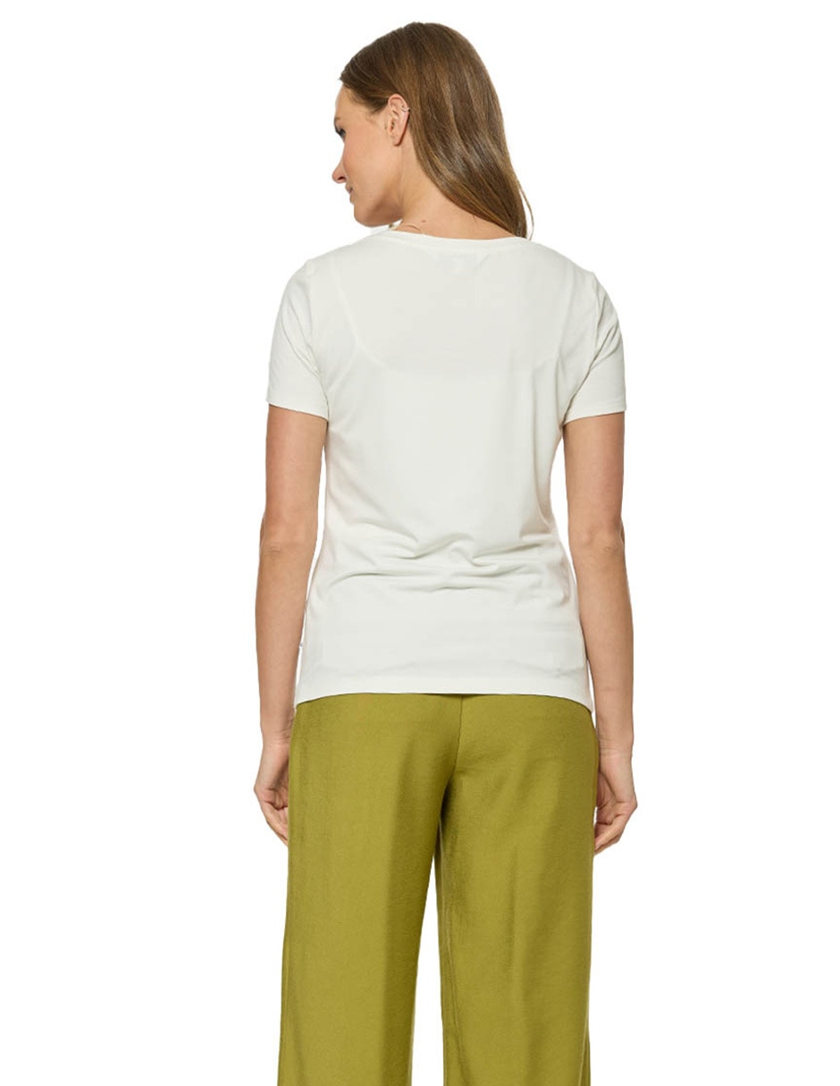 Blusa Foley's manga corta para mujer