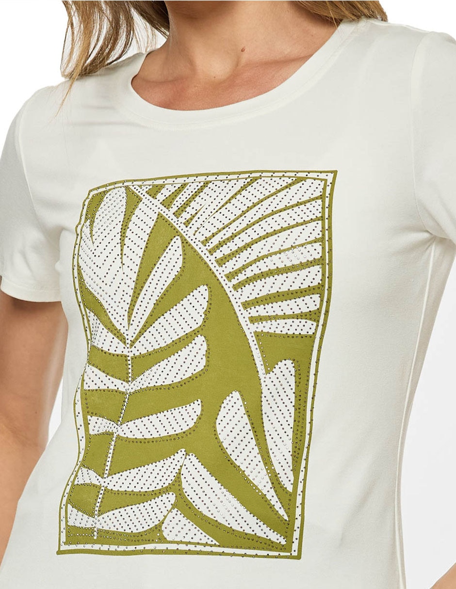Blusa Foley's manga corta para mujer