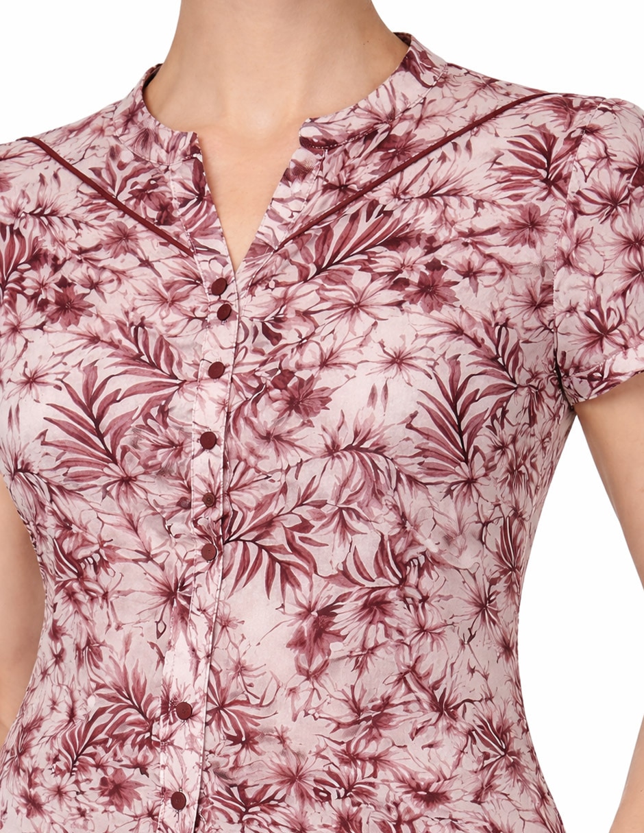 Blusa Foley's manga corta para mujer