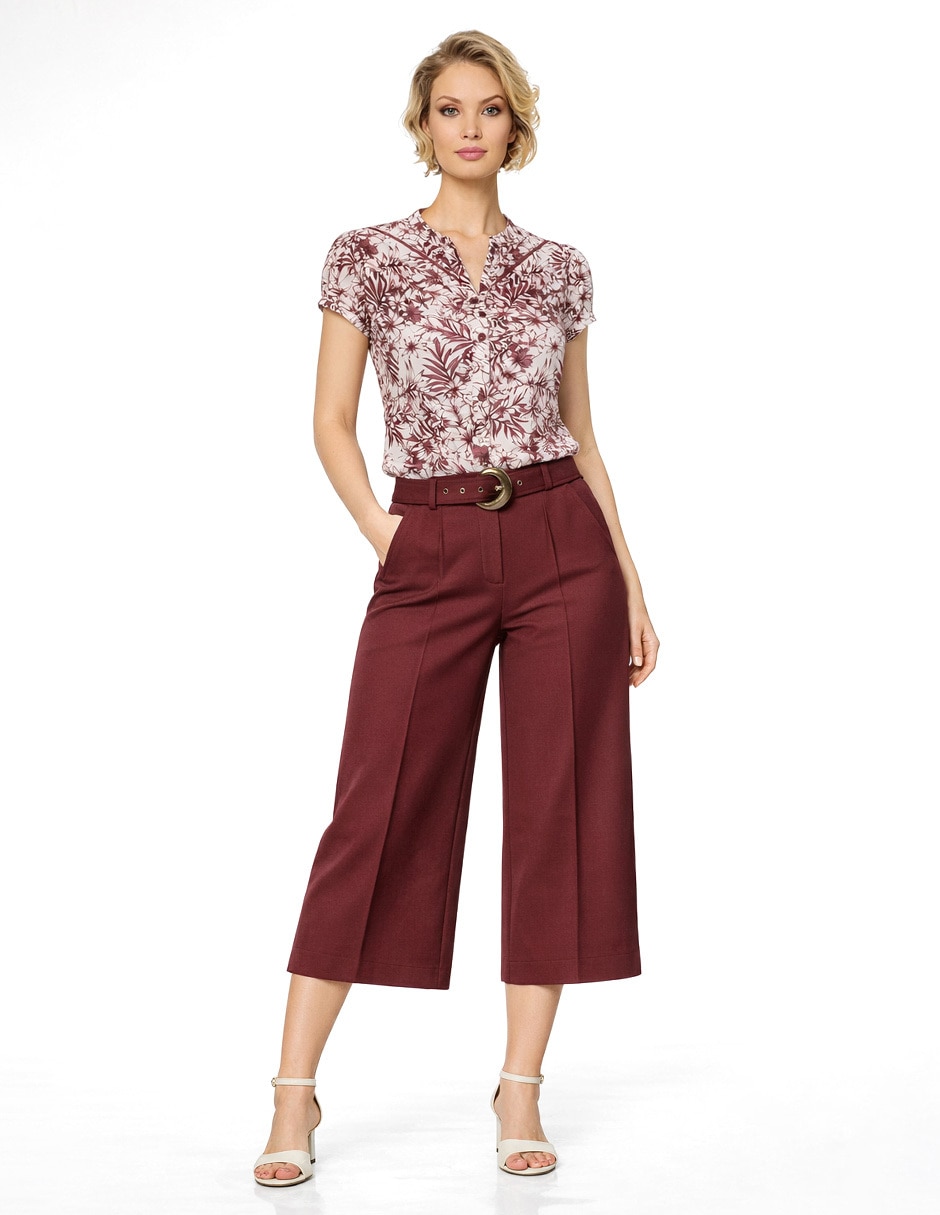 Blusa Foley's manga corta para mujer