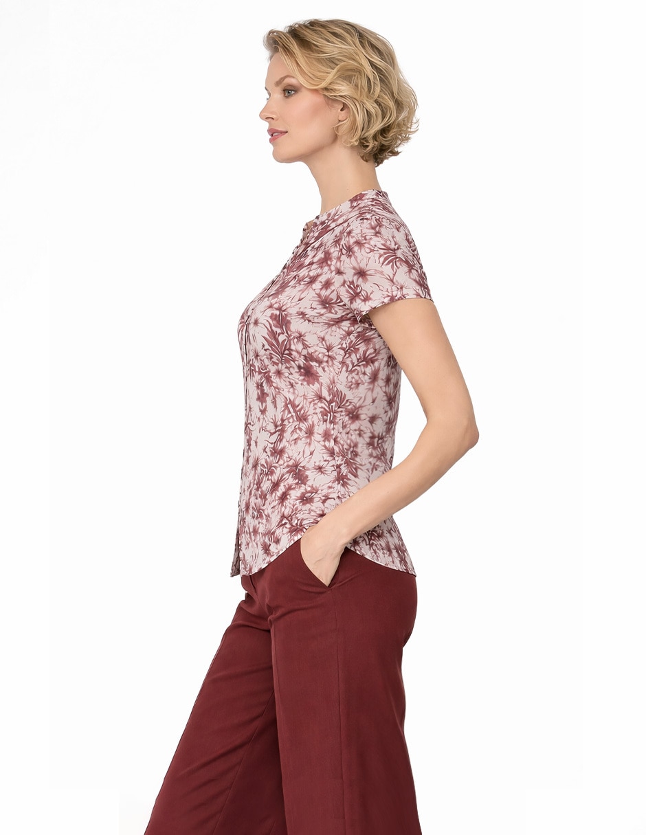 Blusa Foley's manga corta para mujer